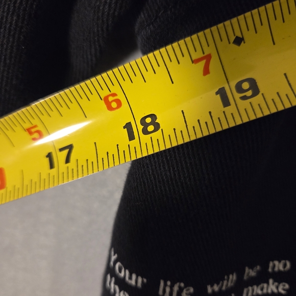 Rue 21 two-toned denim jacket with "GOOD FORTUNE" lettering (M298) - Picture 11 of 12